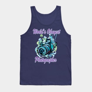 World's Okayest Photographer Tank Top